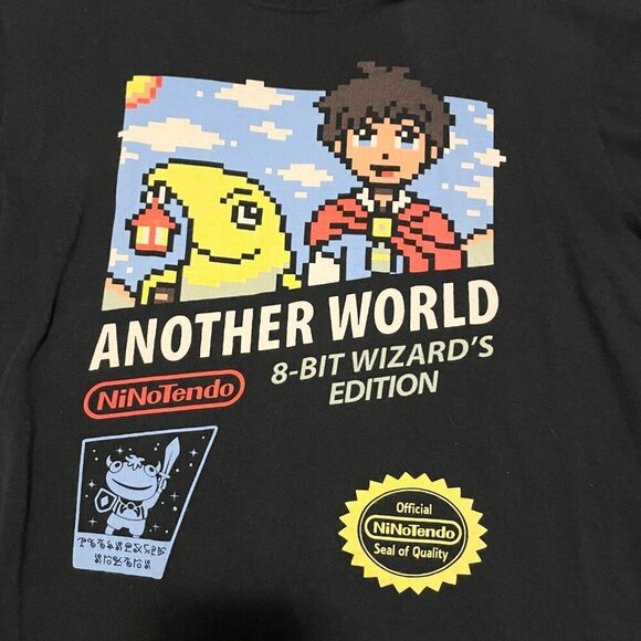 Another World 8 Bit Wizards Edition Shirt Mens Size Medium - Picture 2 of 16